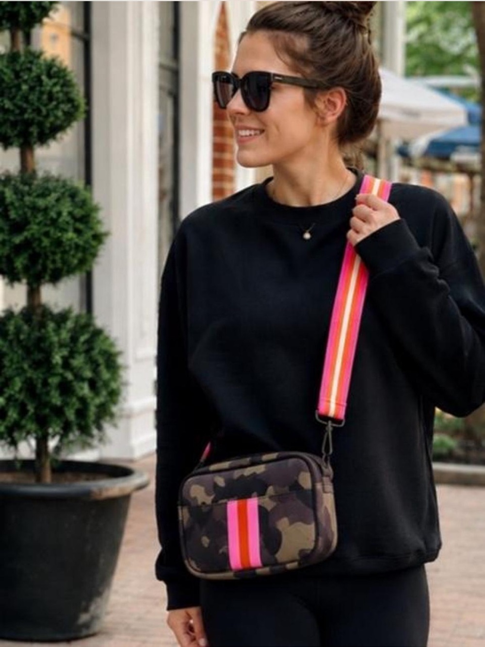 Haute Shore Camo Crossbody Bag